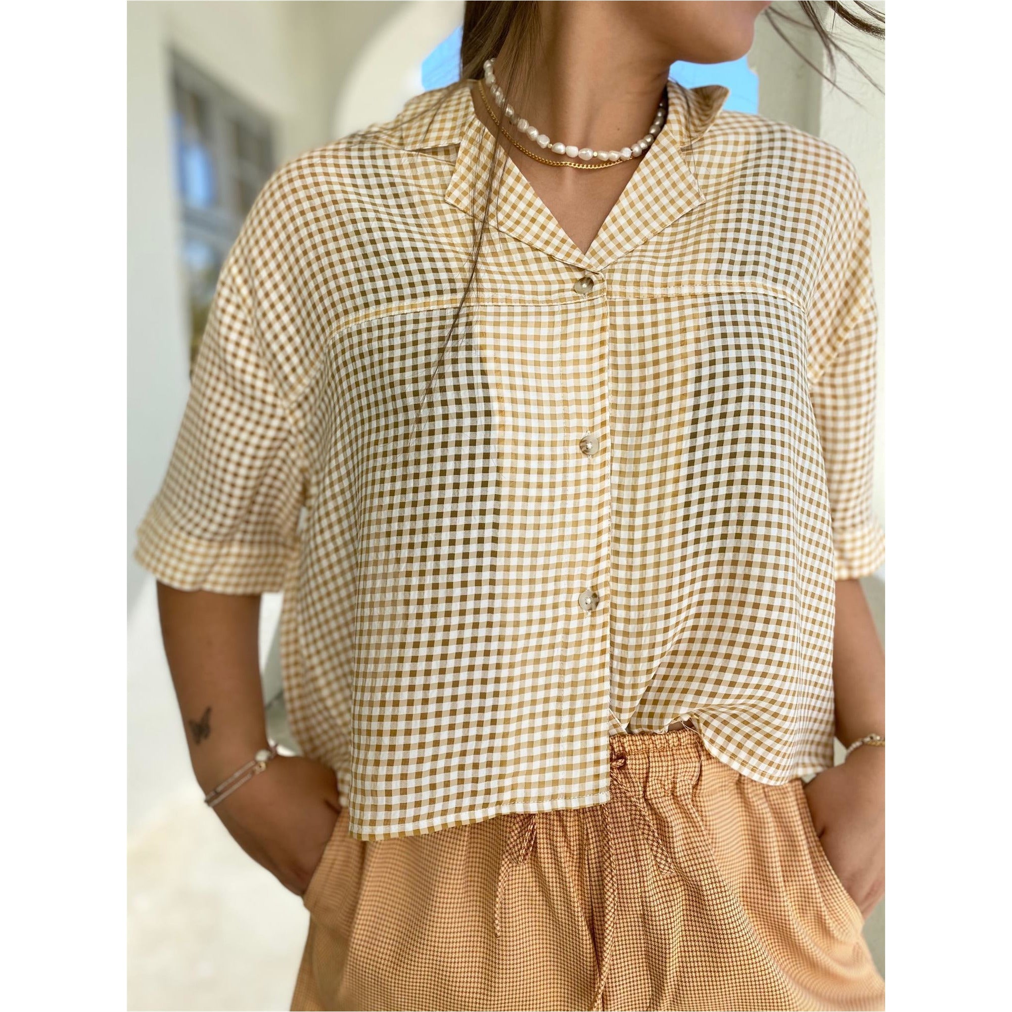 Edgar Cropped Shirt