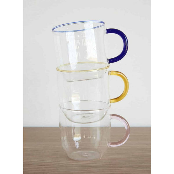 Kiosk Glass Mugs (set of 4)