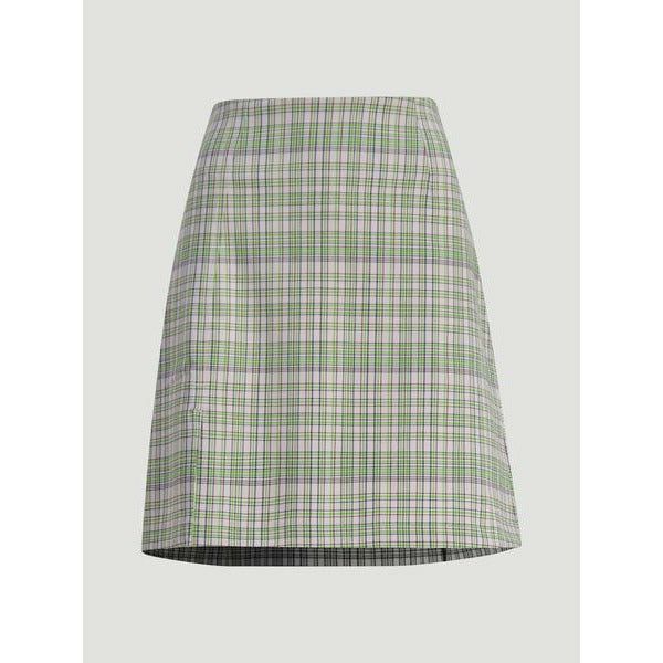 Belle Check Skirt