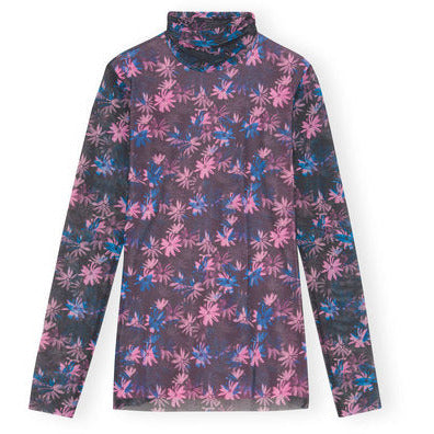 Rollneck Printed Mesh