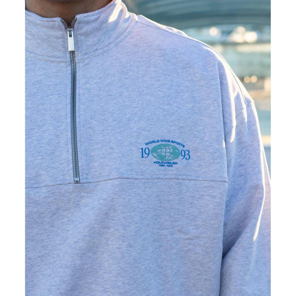 M. Mezzanine Sporty Half Zip Herre