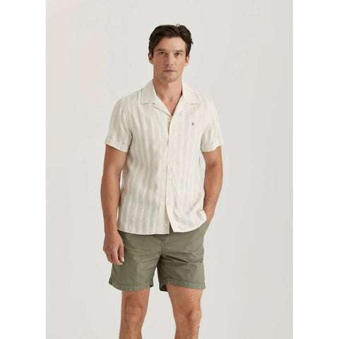 Printed Short Sleeve Shirt Herre