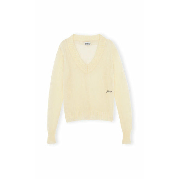 Deep V-neck Pullover