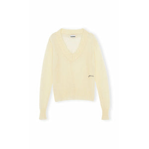 Deep V-neck Pullover