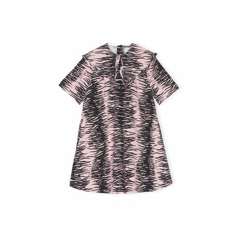 Print Denim minidress