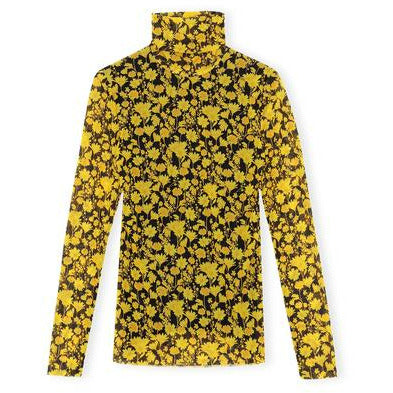 Rollneck Printed Mesh