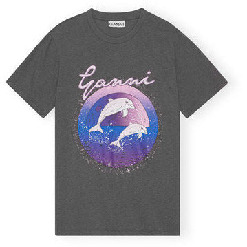Future Jersey Ganni Relaxed T-shirt