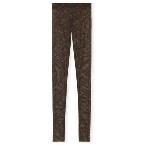 Printed Mesh Leggings