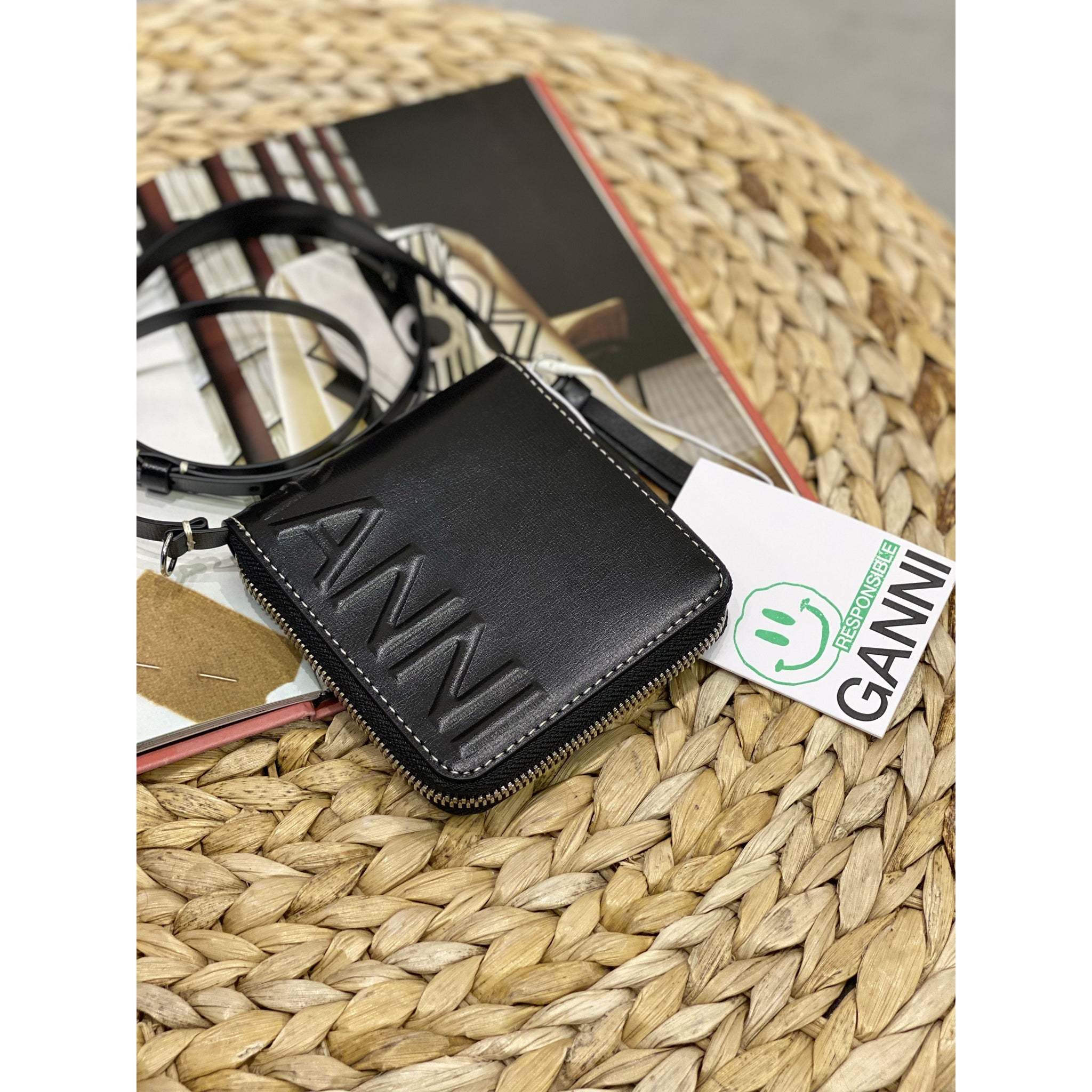 Compact Zip Around Wallet