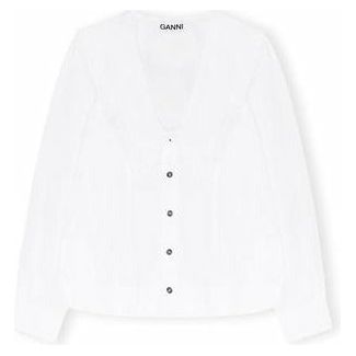 Cotton Poplin V-neck