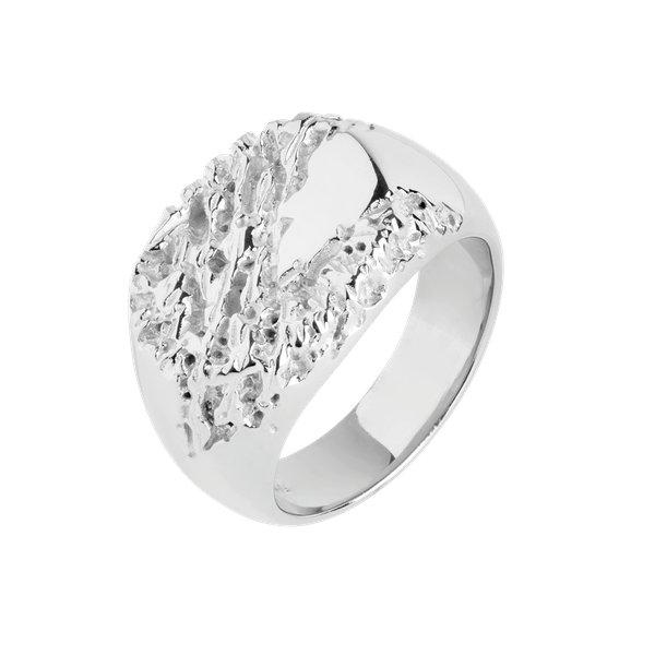 Rock Signet Ring.