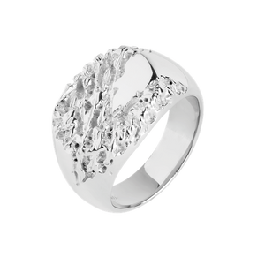 Rock Signet Ring.