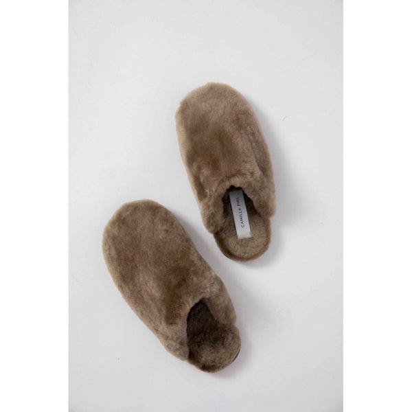 Maiken Shearling Slippers