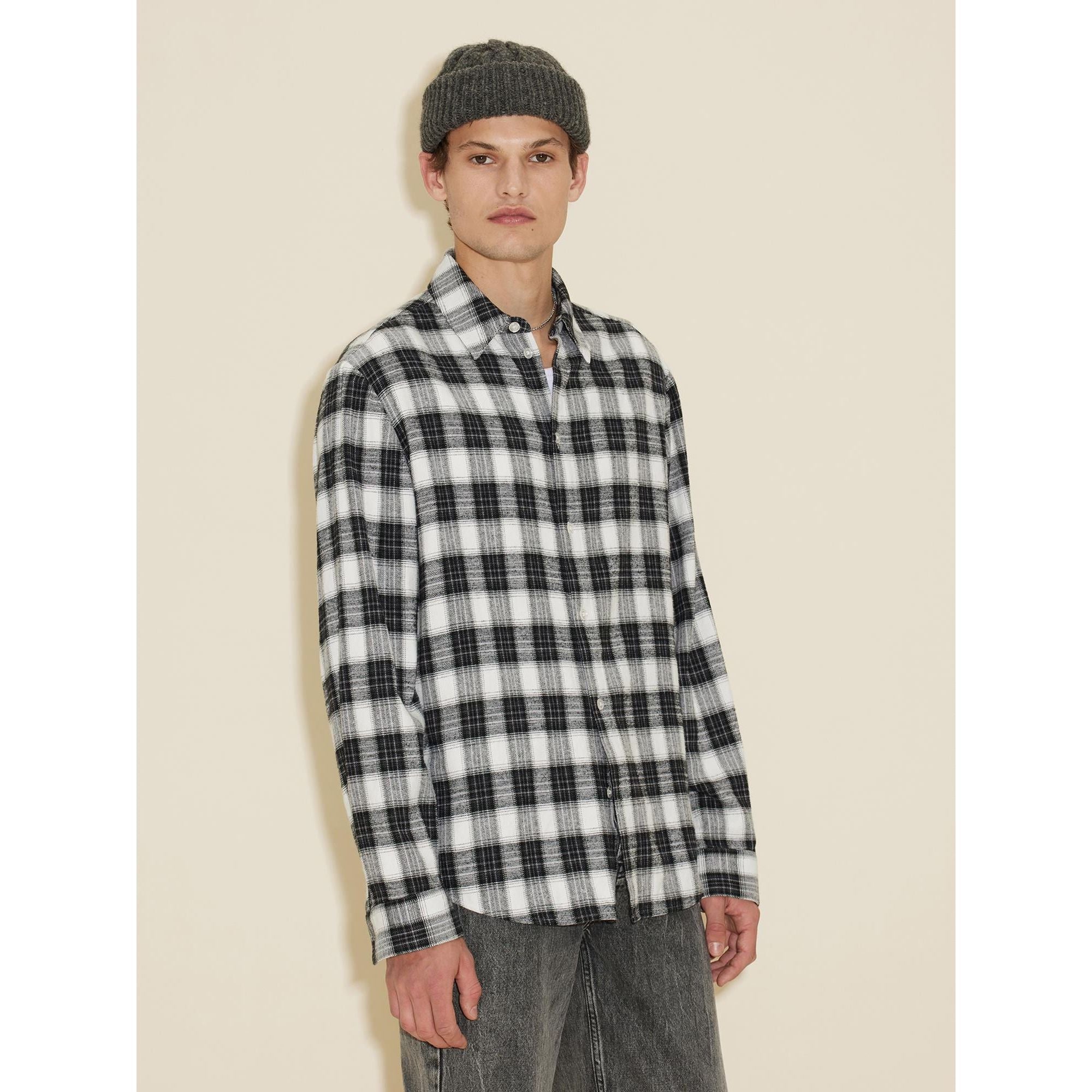 Elja Check Shirt Herre
