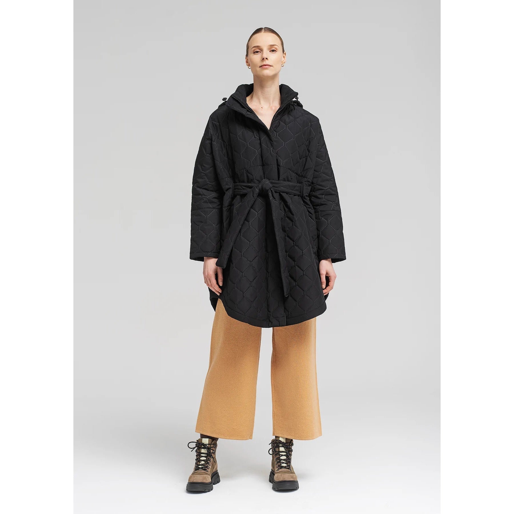 Quilted Bris Poncho