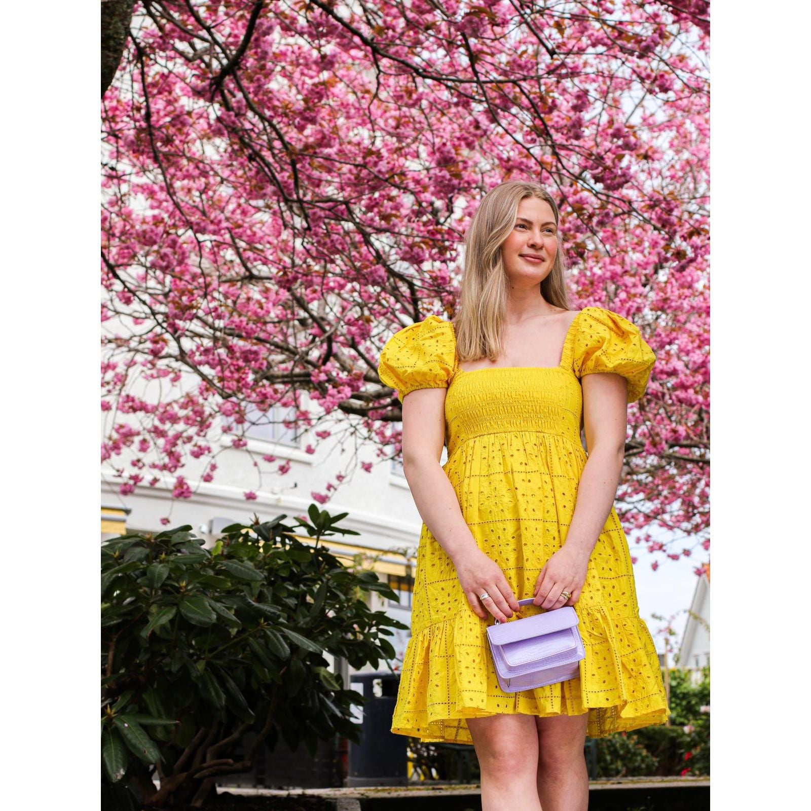 Broderie Anglaise Mini Dress