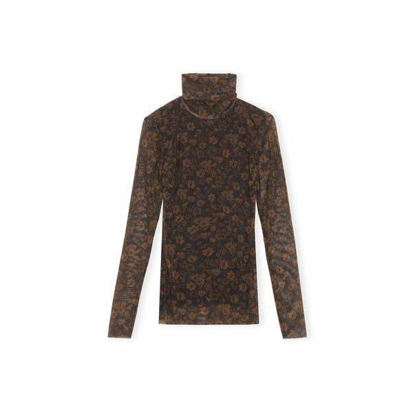 Rollneck Printed Mesh