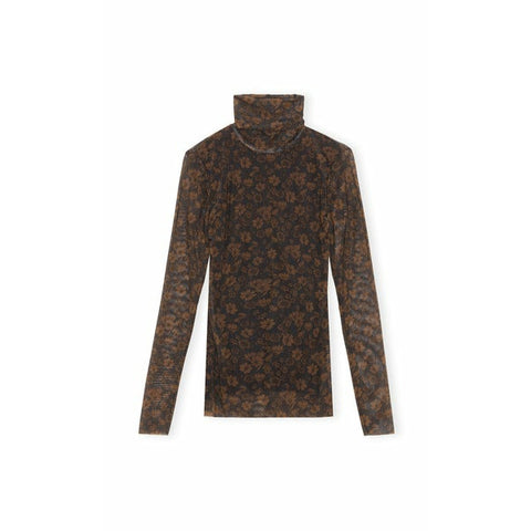 Rollneck Printed Mesh
