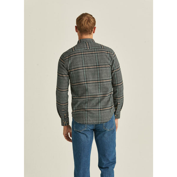 Multicheck Flannel Shirt BD Herre