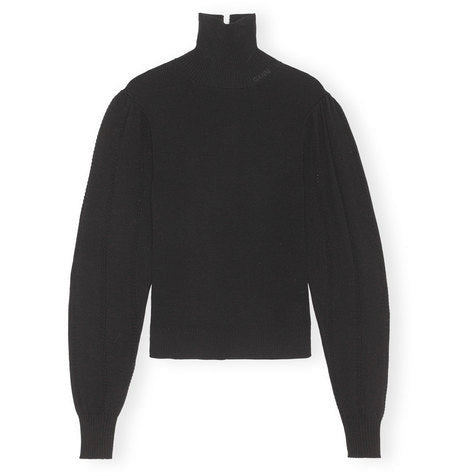 Merino Lace Rollneck
