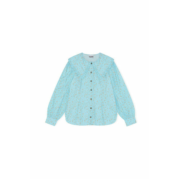 Printed Cotton Poplin Shirt