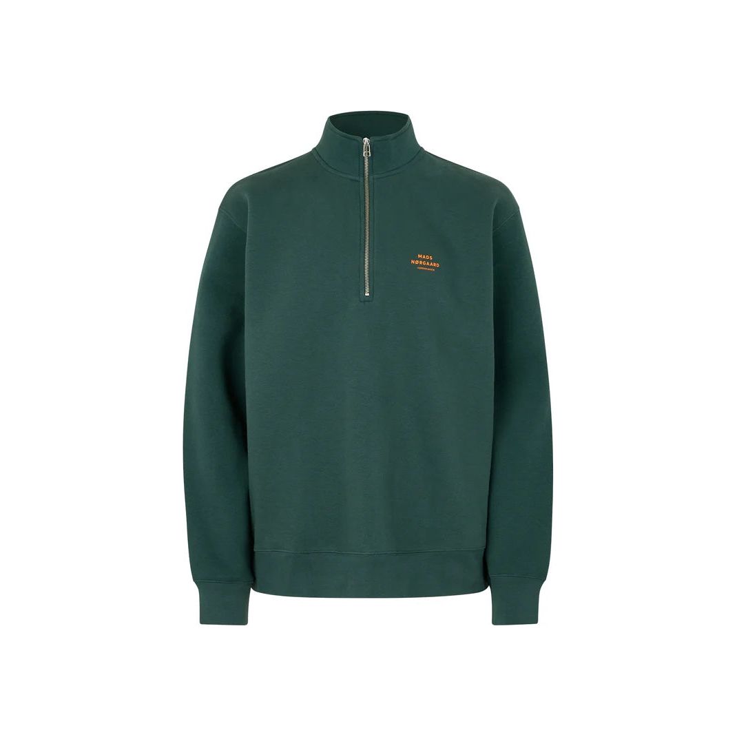Standard Half Zip Logo Sweat Herre