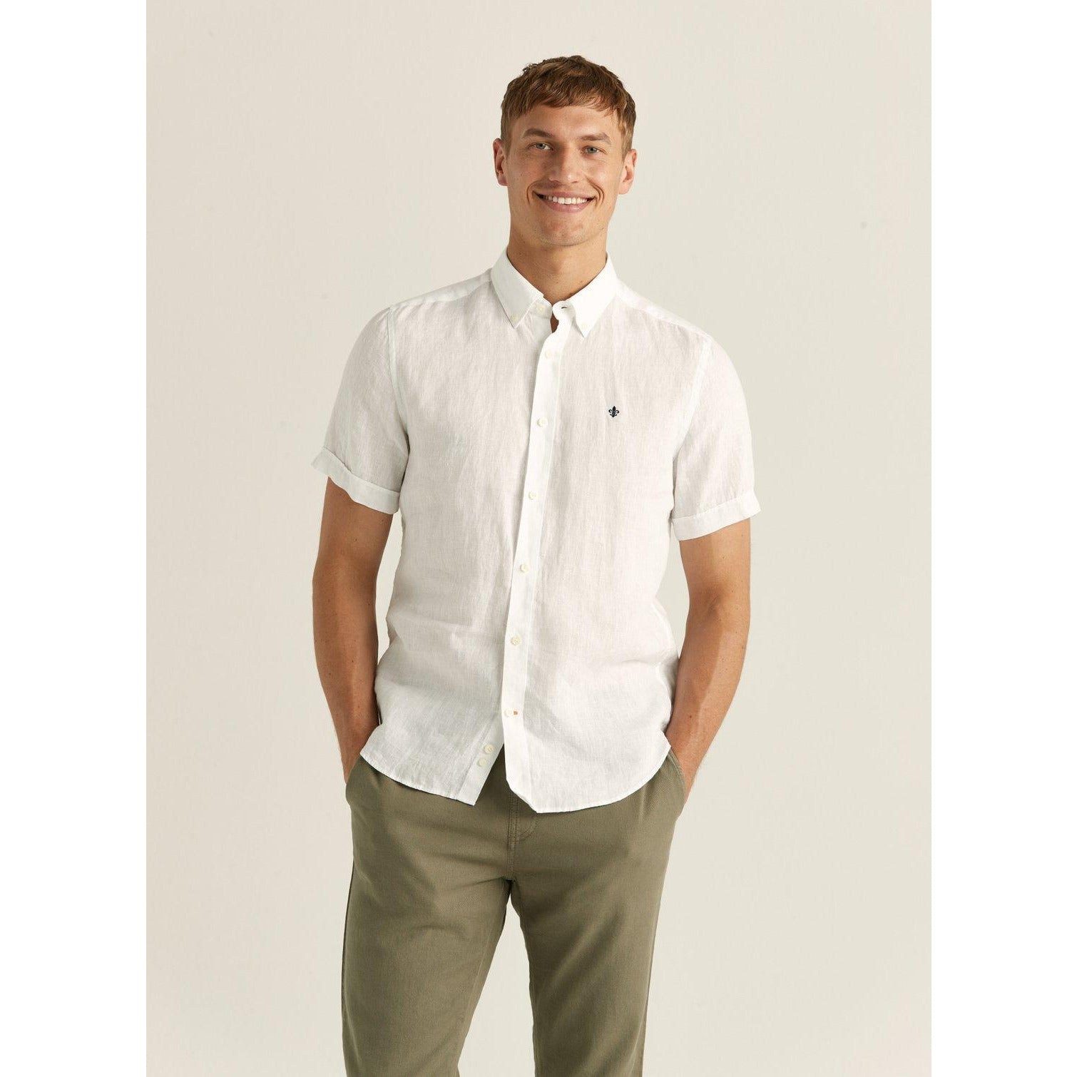 Douglas BD Linen Shirt SS