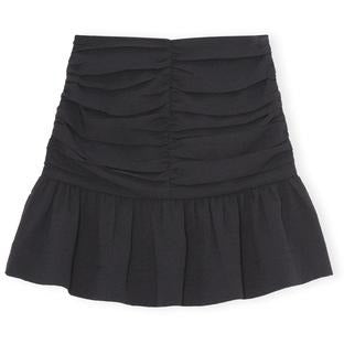 Mini Skirt Heavy Crepe