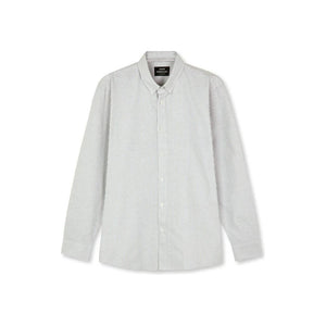 Cotton Oxford Sune Stripe Shirt BD Herre