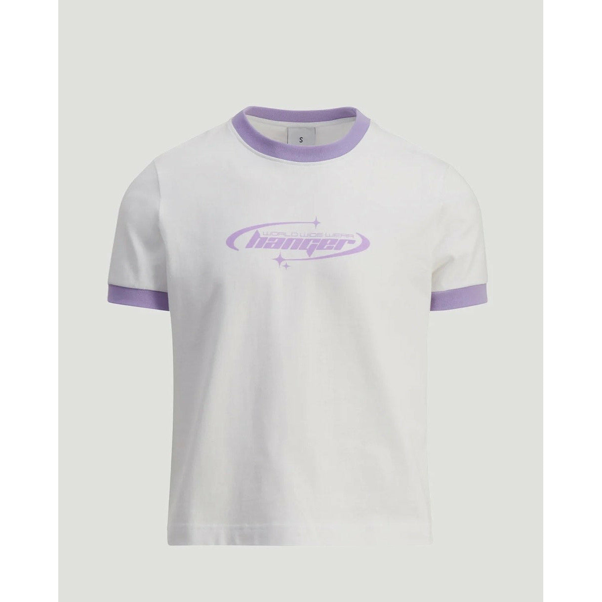 W. Hanger Crop Print Tee