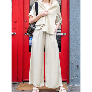 Clorella high-waisted trousers
