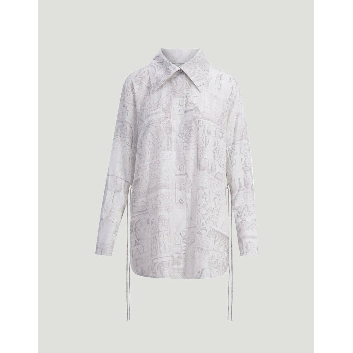 Pom Print Shirt