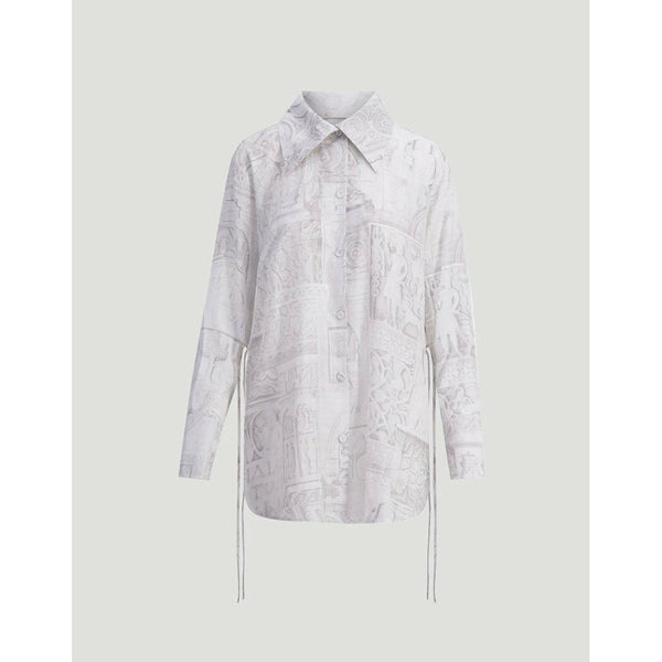 Pom Print Shirt
