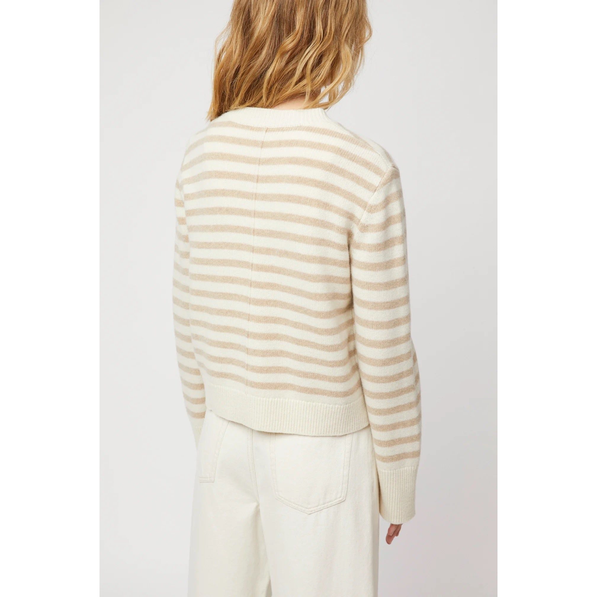 Structured Wool Cardigan