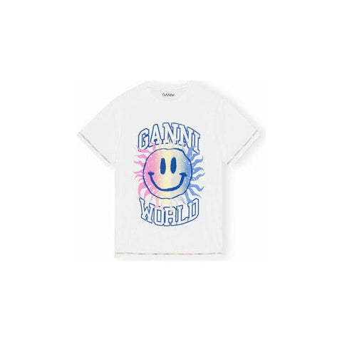 Light Jersey Smiley Relaxed T-Shirt