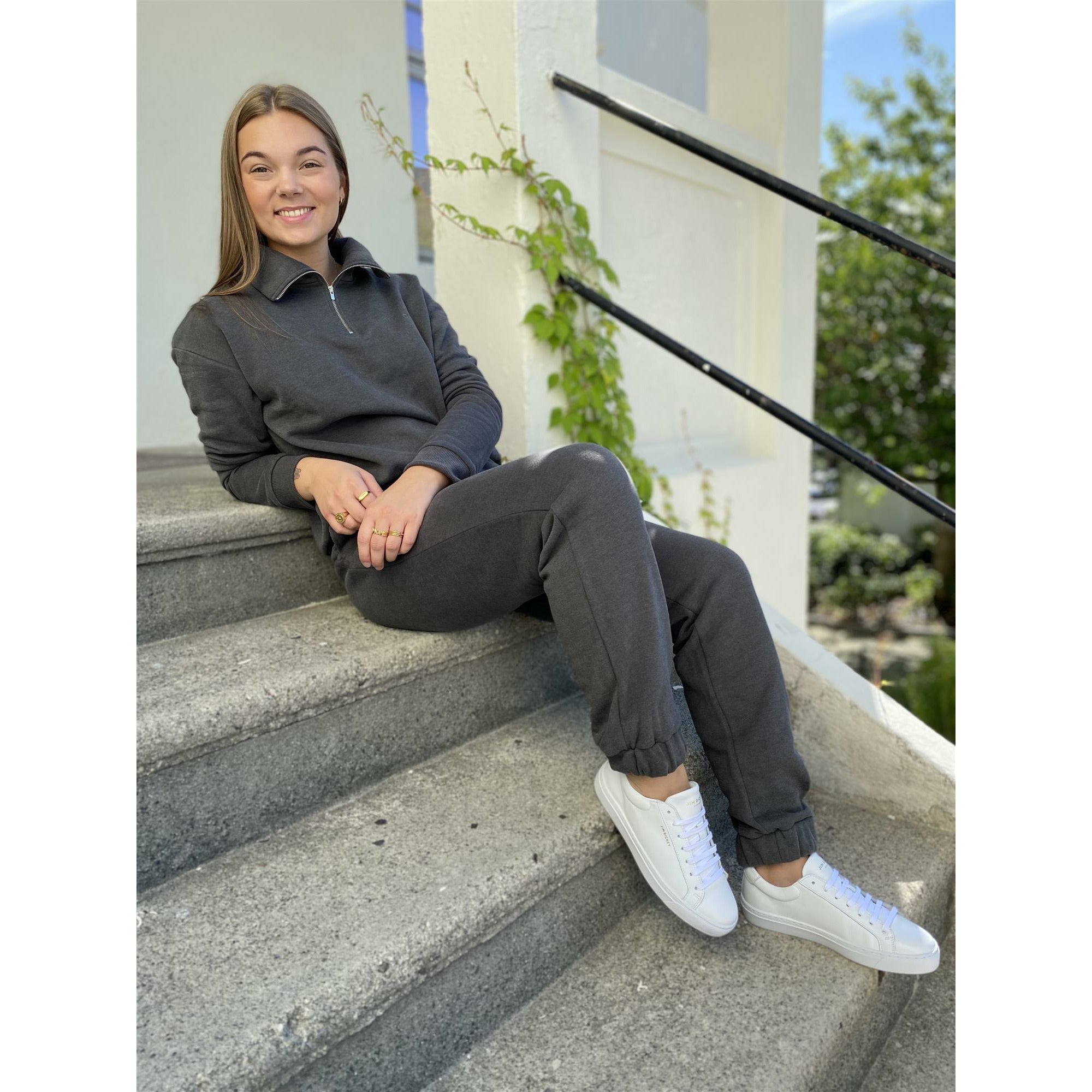 Olivia Zip Sweat