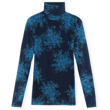 Rollneck Printed Mesh