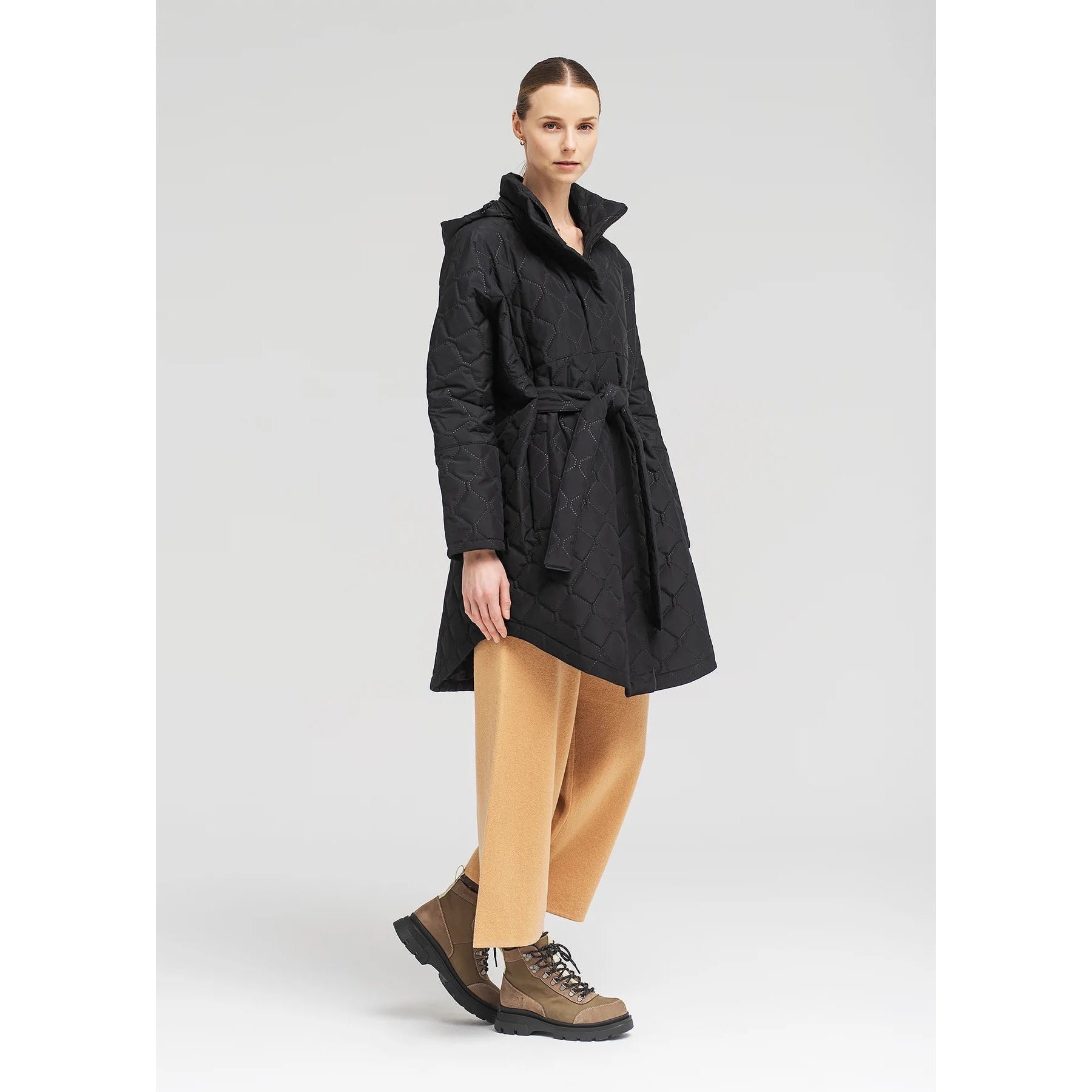 Quilted Bris Poncho