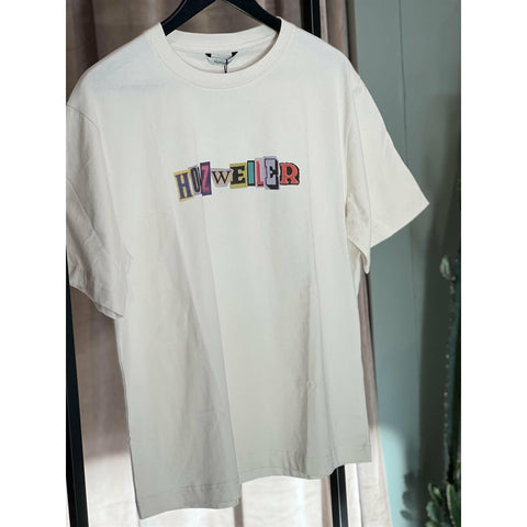 Salt Print Tee herre