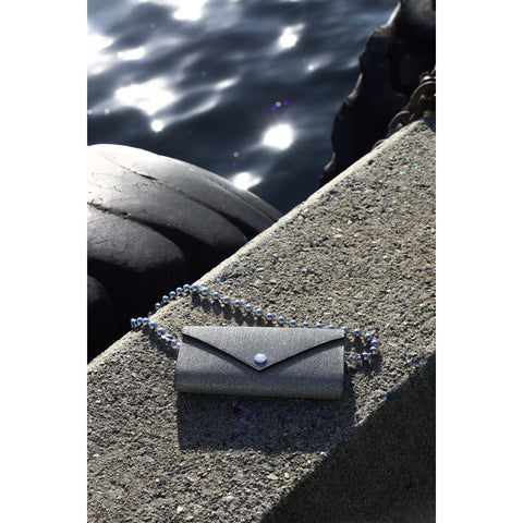 Banner Envelope Chain Wallet Glitter