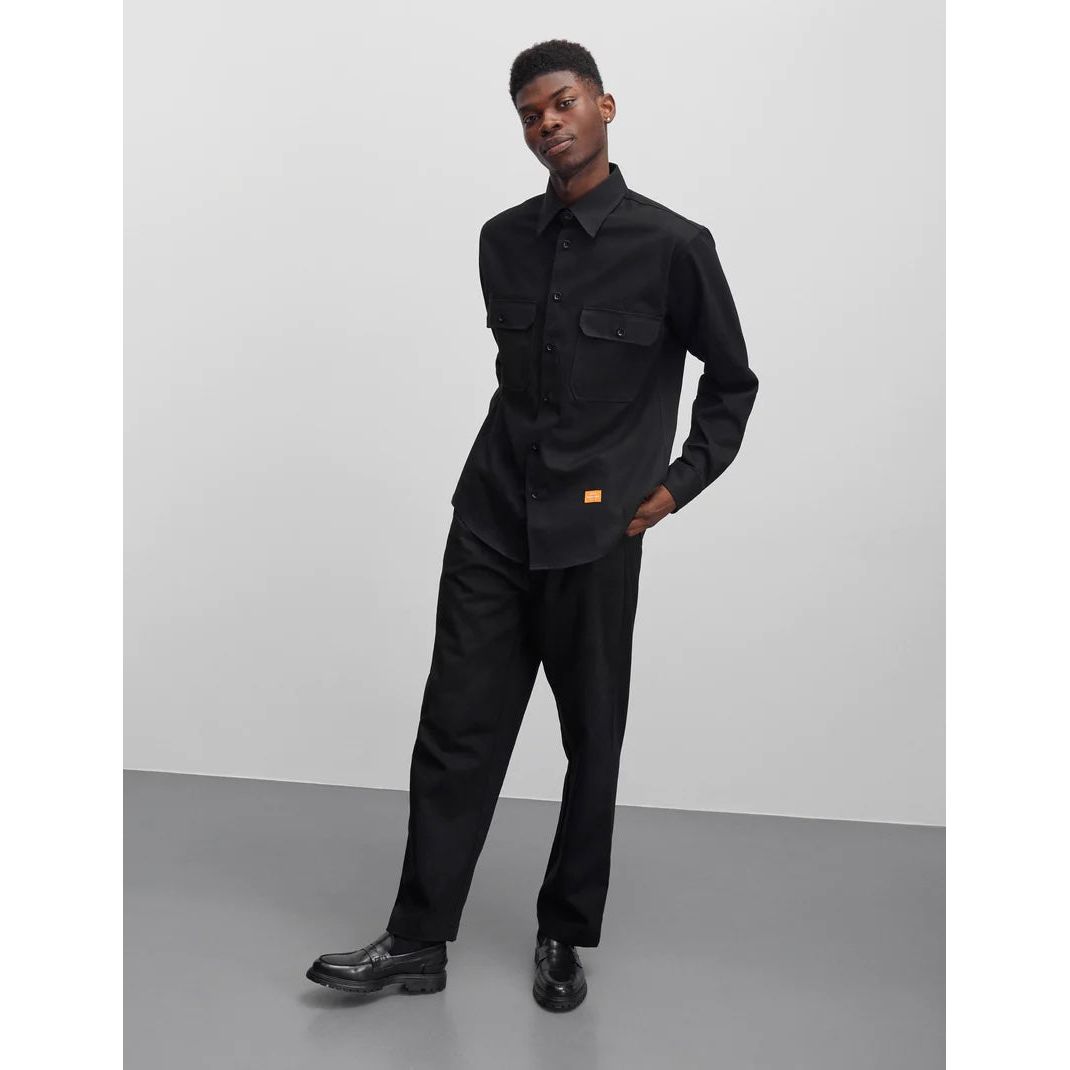 Crisp Twill Storm Shirt Herre