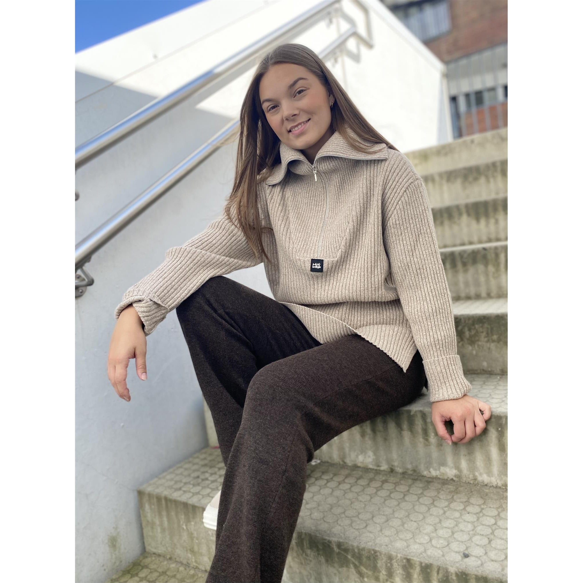 React Knit Sweater