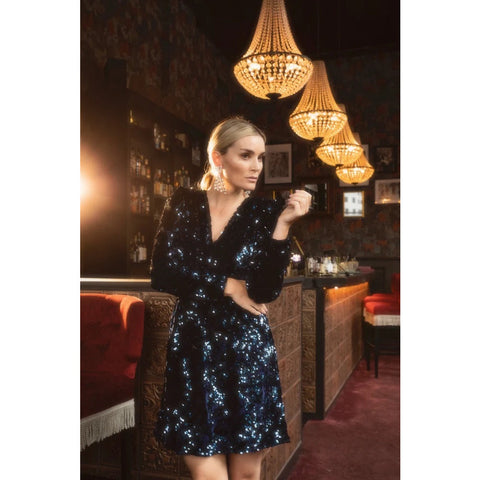 Penelope Sequin Dress