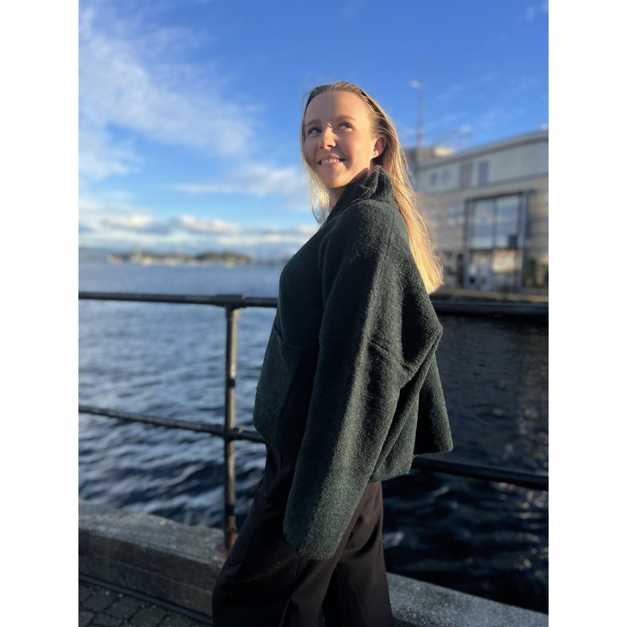 Tine Boucle Cardigan